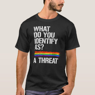 Identify as a threat T-Shirt