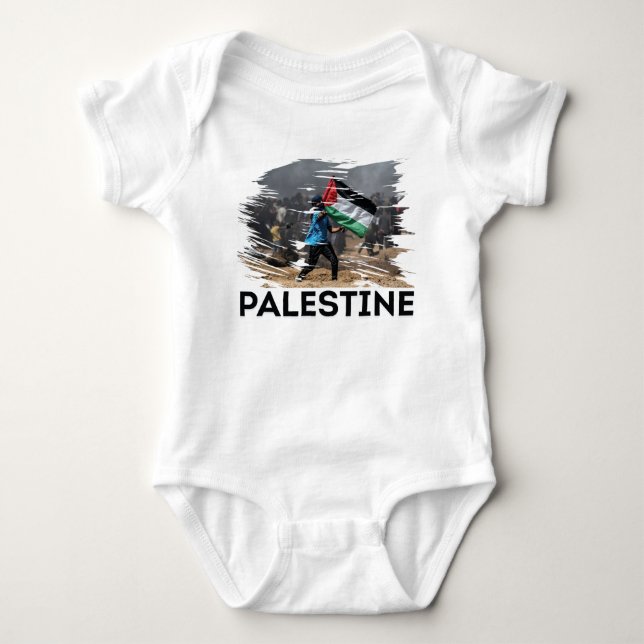 Identity, struggle, and freedom baby bodysuit (Front)