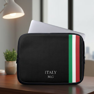 Identity Tech Custom Minimal Black Laptop Sleeve I