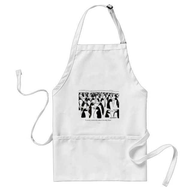Identity Theft Standard Apron (Front)