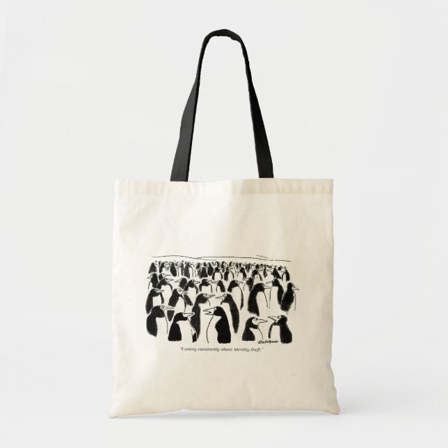 Identity Theft Tote Bag (Front)