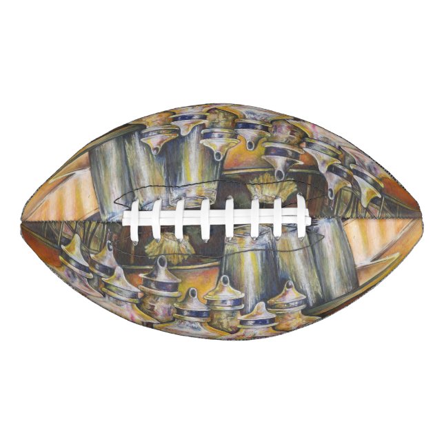 Ideography of Golden Light American Football (Front)