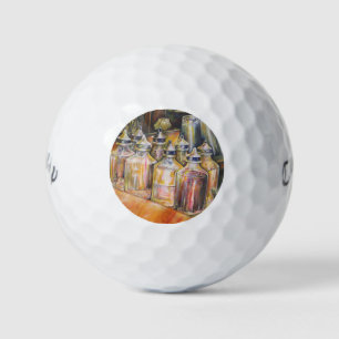 Ideography of Golden Light Golf Balls