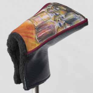 Ideography of Golden Light Golf Head Cover