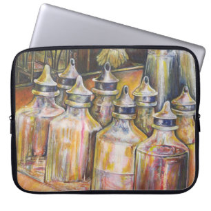 Ideography of Golden Light Laptop Sleeve