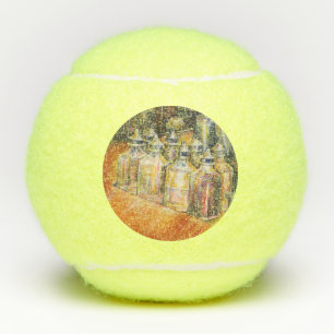 Ideography of Golden Light Tennis Balls