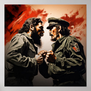 Ideological Clash: Duel of Two Communists Poster