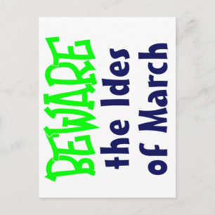 Ides of March Postcard