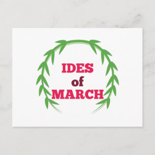 Ides Of March Postcard