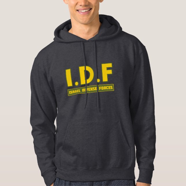 IDF Israel Defence Forces 3 colourize Hoodie (Front)