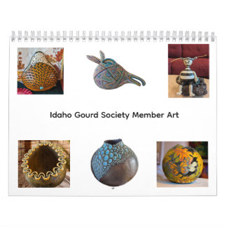 IDGS Member Gourd Art 2026 Calendar