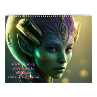 IDHHB Group 14 images 14 Artists 2024 Calendar