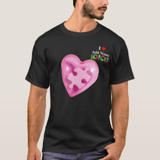 IDIC15 Mens Shirt Pink Heart Customise