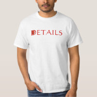 Idiom Devil is in the Details student work T-Shirt