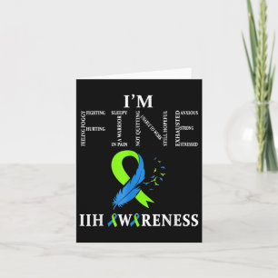 Idiopathic Intracranial Hypertension Awareness Iih Card
