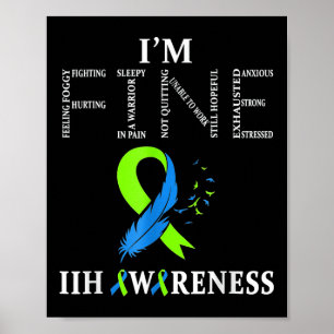 Idiopathic Intracranial Hypertension Awareness Iih Poster