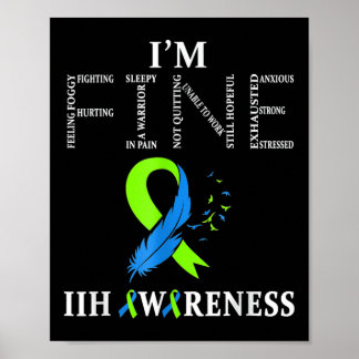 Idiopathic Intracranial Hypertension Awareness Iih Poster