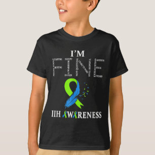 Idiopathic Intracranial Hypertension Awareness Iih T-Shirt