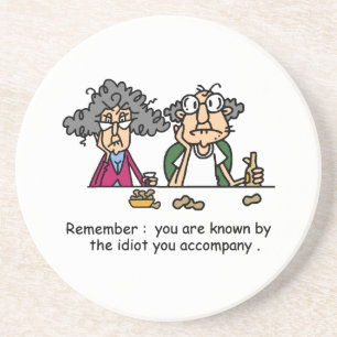 Idiot Company Coaster