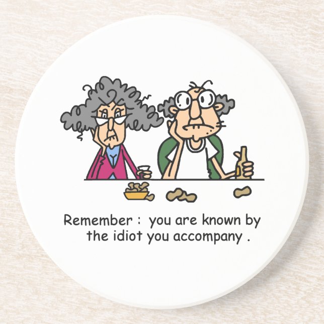 Idiot Company Coaster (Front)