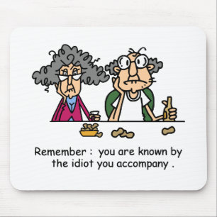 Idiot Company Mouse Mat