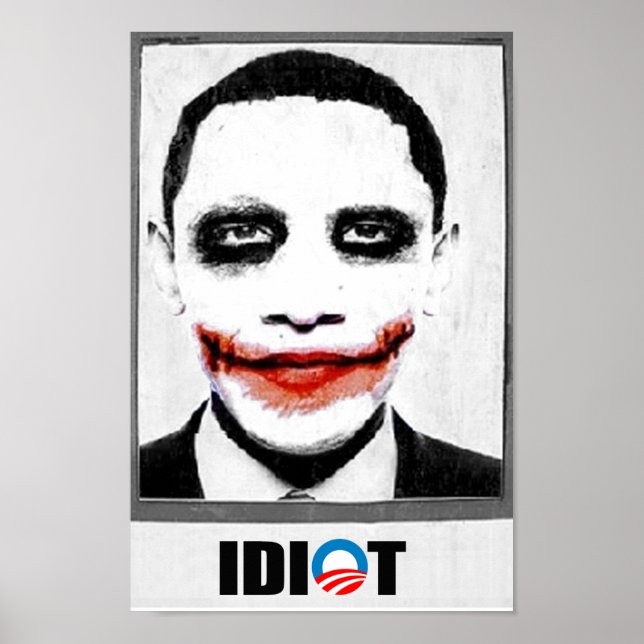 IDIOT POSTER (Front)