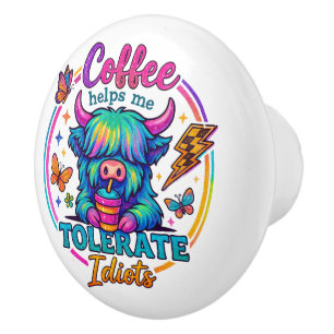 Idiots Ceramic Knob