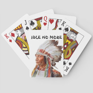 Idle No More Playing Cards
