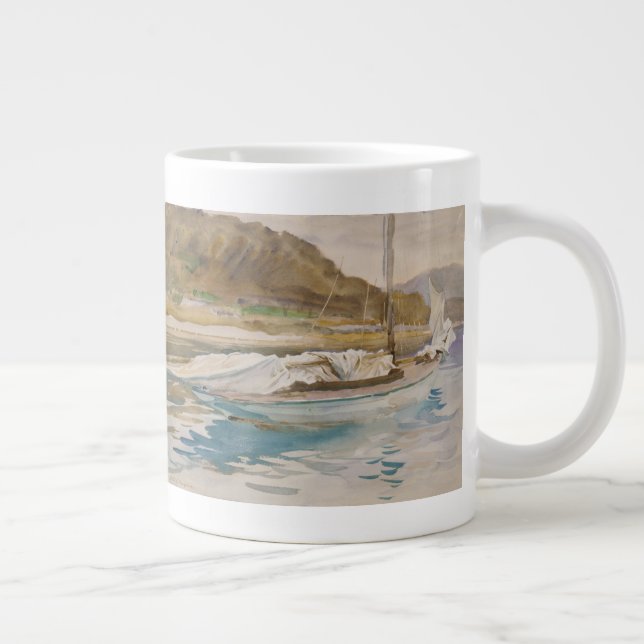 Idle Sails Large Coffee Mug (Right)