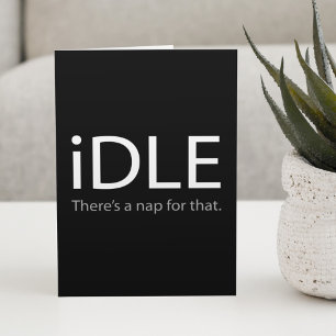 iDLE - There's a Nap For That!!! Holiday Card