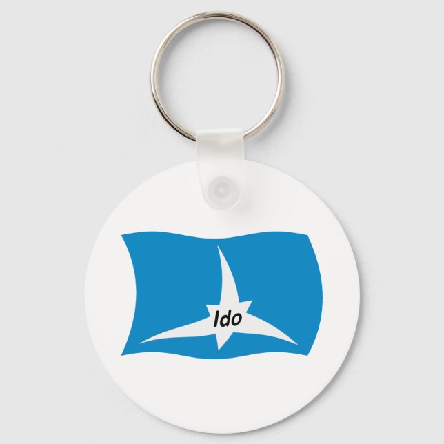 Ido Flag Keychain (Front)