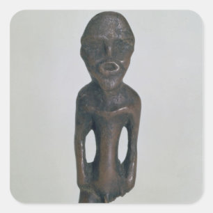 Idol, 4th millennium BC Square Sticker
