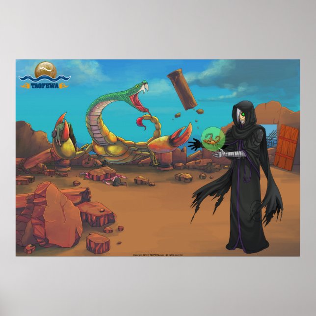 Idol of Terror Poster (Front)