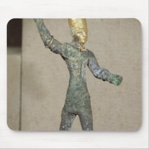 Idol of the god Baal, from Ugarit, Syria Mouse Mat