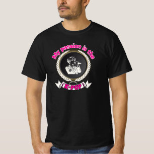 Idol Singing KPop Passion Music Culture Fandom Ene T-Shirt
