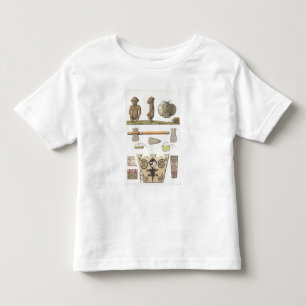 Idols of the Caribbeans (colour engraving) Toddler T-Shirt