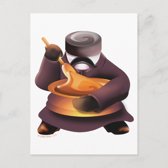 Idolz Cocolats Coco Postcard (Front)