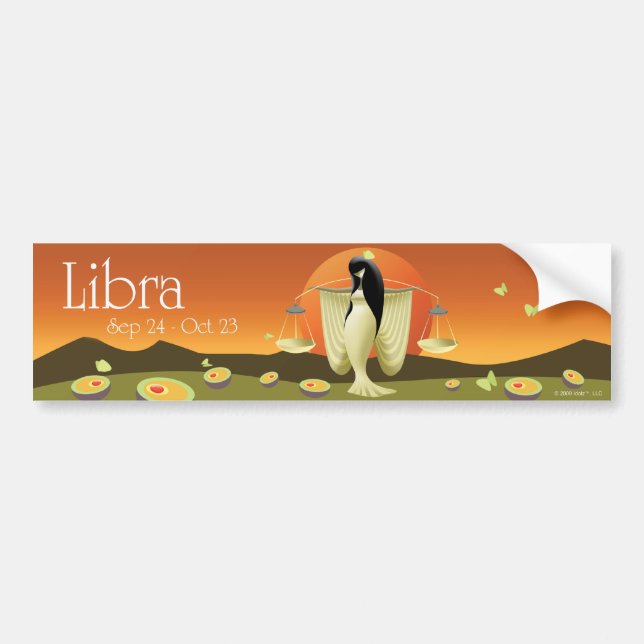 Idolz Libra Bumper Sticker (Front)