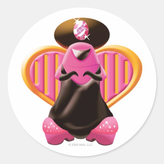 Idolz Xagans Pank Classic Round Sticker