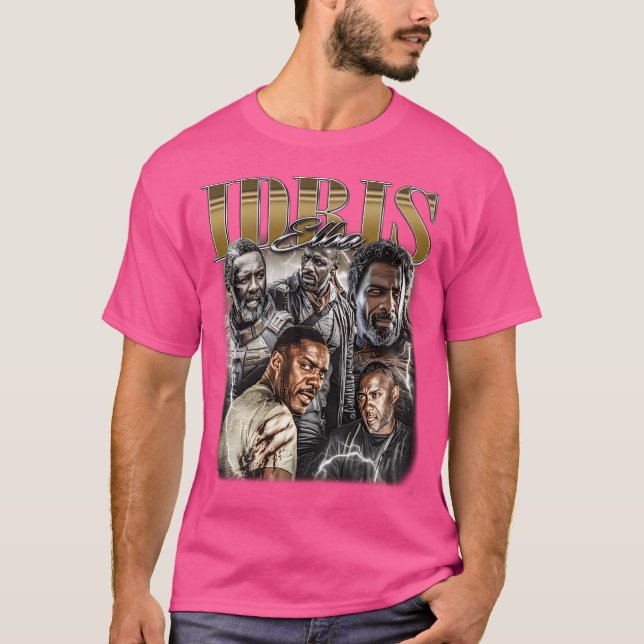Idris Elba Bootleg Vintage Shirt (Front)
