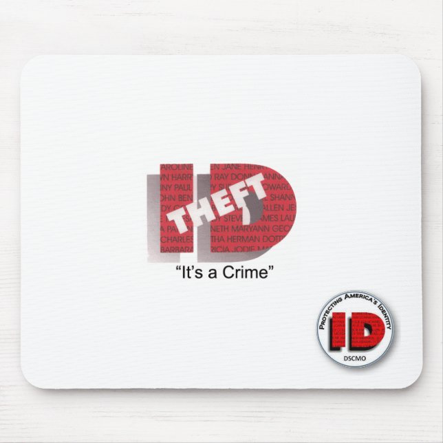 idtheft mouse mat (Front)