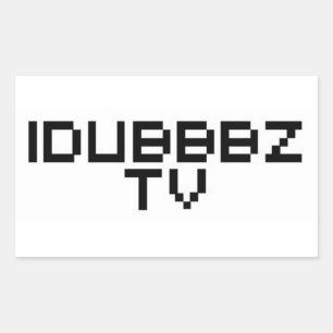iDubbbz TV Rectangular Sticker