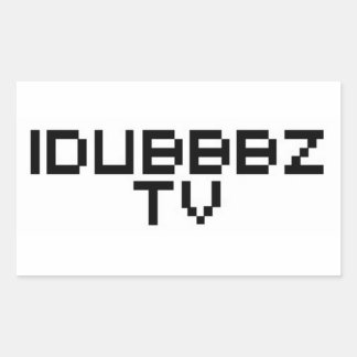 iDubbbz TV Rectangular Sticker