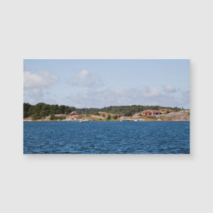 Idyllic coast landscape