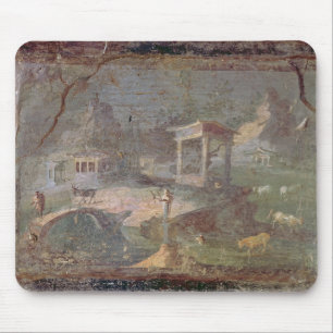 Idyllic Landscape, from Herculaneum, Mouse Mat