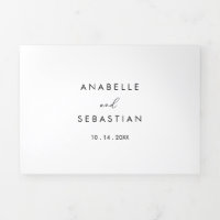 Idyllic Stylish Calligraphy Wedding