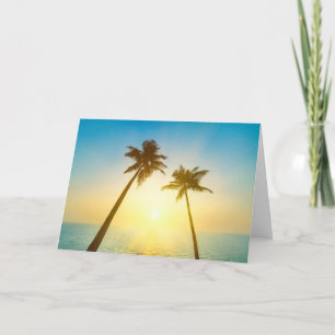 Idyllic Tropical Heaven Card