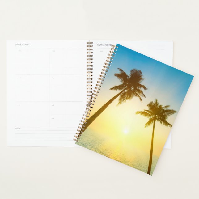 Idyllic Tropical Heaven Planner (Display)