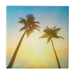 Idyllic Tropical Heaven Tile