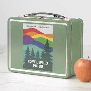 Idyllwild Pride Metal Lunchbox